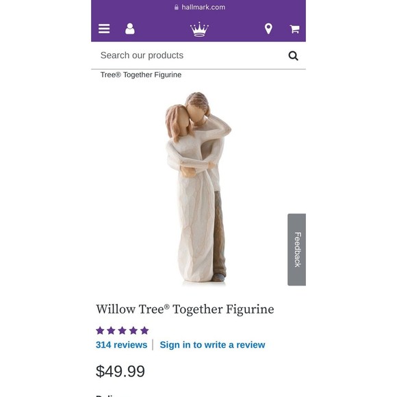 Willow Tree Together figurine - Picture 9 of 9